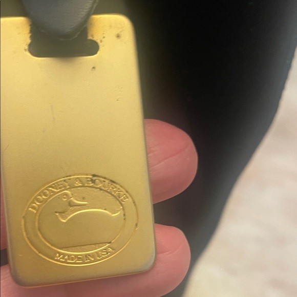 Dooney & Bourke Black Satchel - Picture 3 of 8